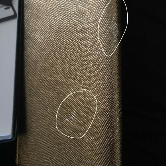 💎Prada Saffiano Bronze Wallet-EUC - Picture 15 of 15